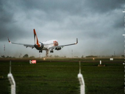Aeroporto de Campo Grande opera sem restrições e prevê 5 voos