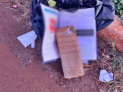 Guarda encontra tablete de maconha abandonado em avenida
