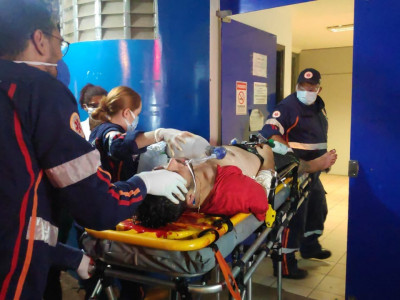 Jovem é baleado com 5 tiros em Dourados