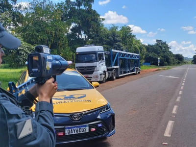 Operação aplica 274 multas em motoristas nas rodovias de MS