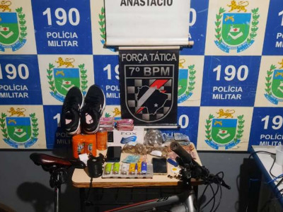  Polícia Civil e Força Tática prendem traficante em Deodápolis 