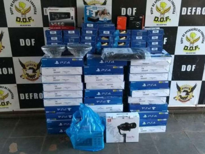 Preso com eletrônicos do Paraguai, soldado é expulso da PM/MS
