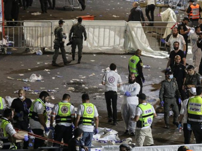 Tumulto em festa religiosa deixa dezenas de mortos em Israel