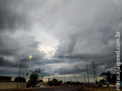 Massa de ar polar derruba temperaturas e chuva chega em MS