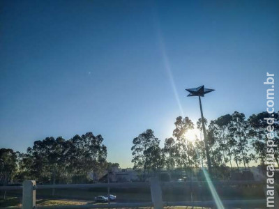 Quarta-feira de tempo firme e máxima de 35ºC em MS