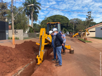  Sanesul investe em melhorias na rede de água em Dourados 