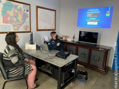 Naviraí: Rhaiza Matos visita o 12º Batalhão e destaca apoio da PM 