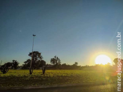 Sextou com predomínio de sol e baixa umidade do ar em MS