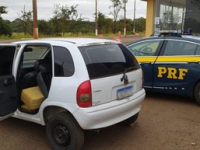 PRF apreende 201 Kg de maconha em Nova Alvorada do Sul (MS)