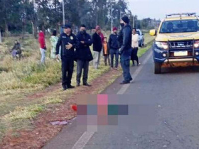 Adolescente deita na BR e tem cabeça esmagada por veículo 