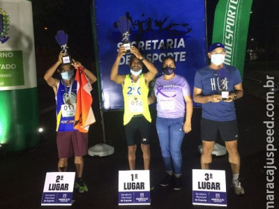 Atletas de Caarapó ocupam o pódio na Corrida Cidade Maracaju