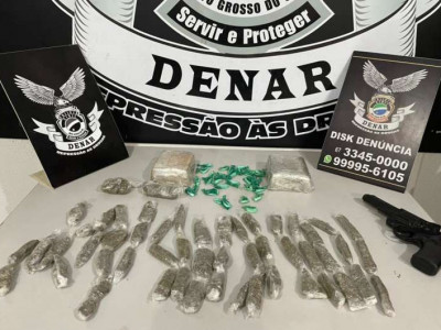 Jovem usa auxílio emergencial para comprar drogas e é preso