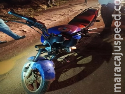 Moto é furtada e abandonada perto de escola no Nova Itamarati