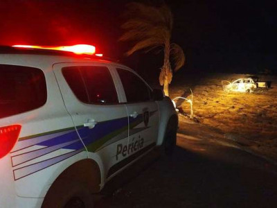 Motorista atravessa fogo e morre queimado com passageiro em MS