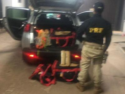 Ponta Porã: PRF apreende 174 Kg de maconha