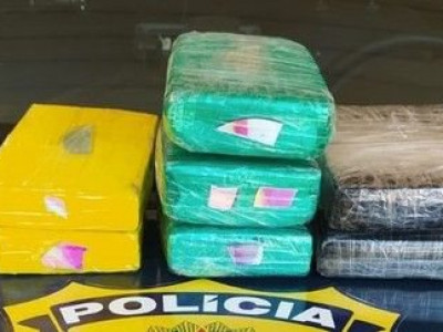 Procurado por homicídio no Paraná é preso em Miranda com cocaína em carro de aplicativo