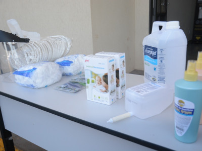 Semed recebe materiais de biossegurança para volta às aulas