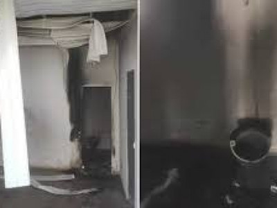 Acusado de incendiar casa com a ex-mulher dentro é preso