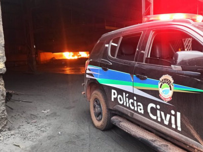 Polícia Civil realiza incineração de drogas em Corumbá
