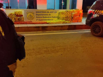 Traficante é preso com mais de 600 kg de drogas em Paranaíba 