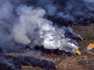 Fim de erupção de vulcão em ilha La Palma não está próximo