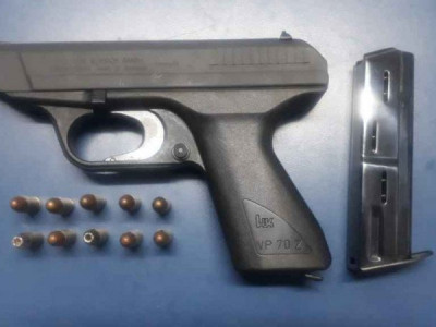 Motorista é preso com arma e munições pela PRF na BR-262