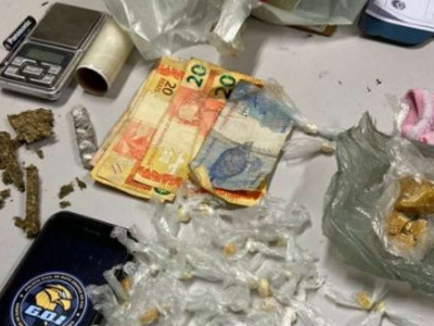 Mulheres são presas em flagrante por tráfico de drogas