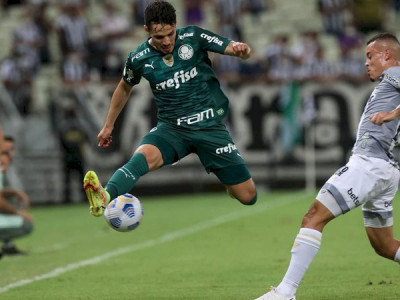 Palmeiras supera Ceará em jogo atrasado do Brasileiro