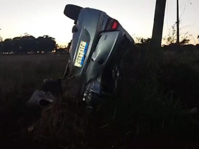 Acidente na MS-379 mata uma pessoa e deixa outra ferida