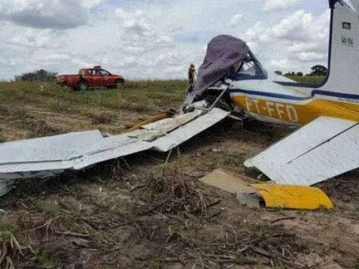 Avião cai e mata piloto no interior de Minas Gerais