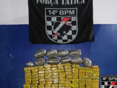 Casal é preso em MS com droga que levaria para São Paulo 