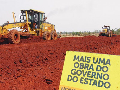Contrato para obra de R$ 8,3 milhões na Serra do Bolicho Seco, em Sidrolândia é assinada pelo Governo