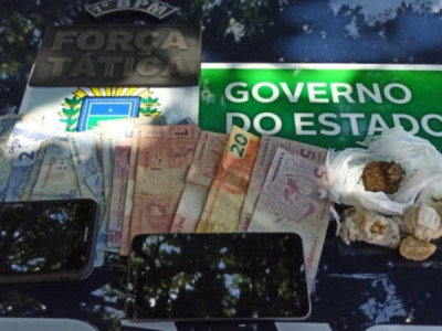 Dois são presos por tráfico de drogas na Barão do Rio Branco