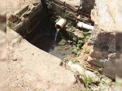 Feto é encontrado dentro de esgoto em cidade do interior 