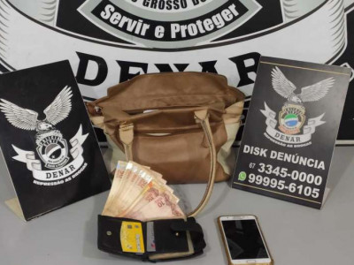 Homem é preso após tentar assaltar idosa