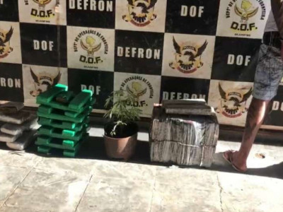Homem é preso no Santa Felicidade com drogas e arma de fogo