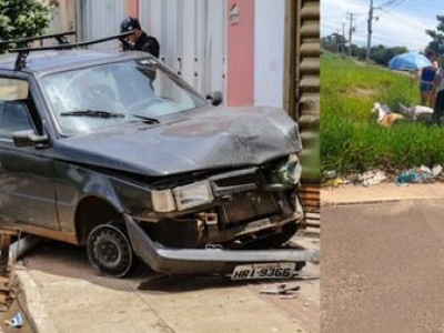Adolescente de 14 anos é apreendido por atropelar mãe e filha 