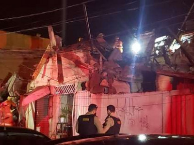 Desabamento deixa bebê e homem mortos em Minas Gerais