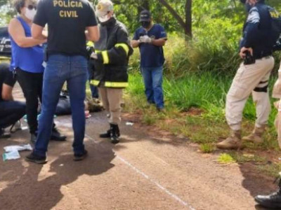 Homem morre atropelado por ônibus na BR-267