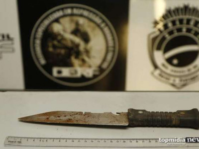 Hóspede ameaça com faca dona de pousada em Dourados