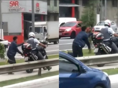 Jovem negro arrastado por PM vira réu