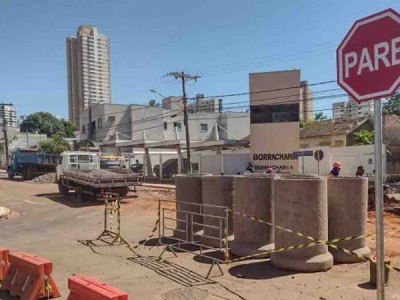Obras no Centro: confira as ruas interditadas neste fim de semana em Campo Grande