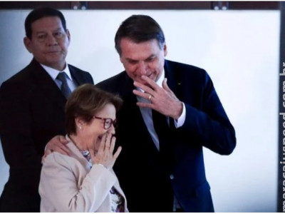 PL quer ministra Tereza Cristina como vice de Bolsonaro