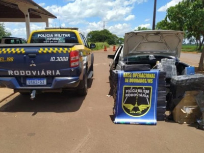 PMR apreende carga de contrabando e descaminho durante operação 