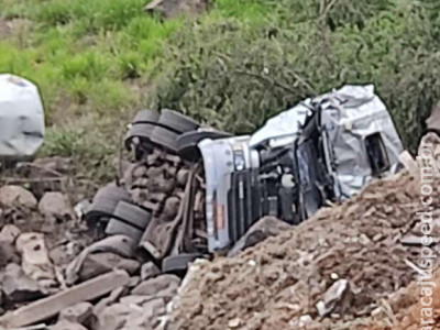 Acidente mata um na MS-306, em Costa Rica