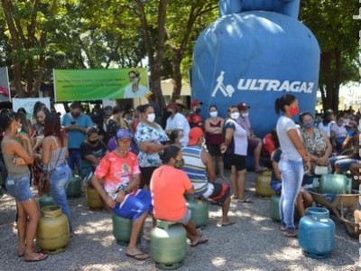 Assistência entrega hoje auxílio gás na área rural