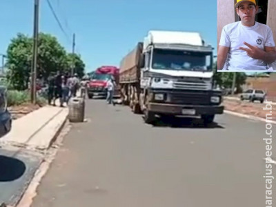 Colisão entre moto e carreta mata jovem no Capitão Vigário