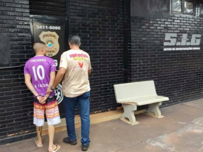 Comparsa de bandido morto em assalto a taxista é preso em MS