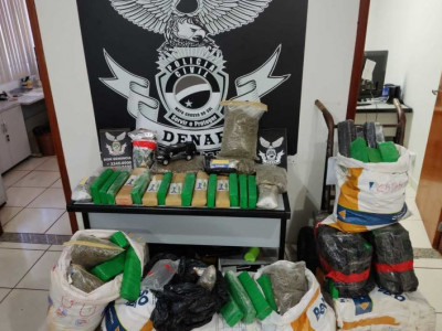 Dupla que mantinha depósito de drogas é presa na Capital