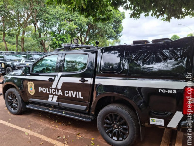 Em desdobramento da Operação “El Patron”, Polícia Civil cumpre mandado de prisão em Maracaju